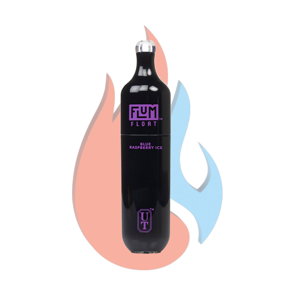 Flum Float Blue Raspberry Ice UT Flum Float 3000 Puffs Disposable Vape