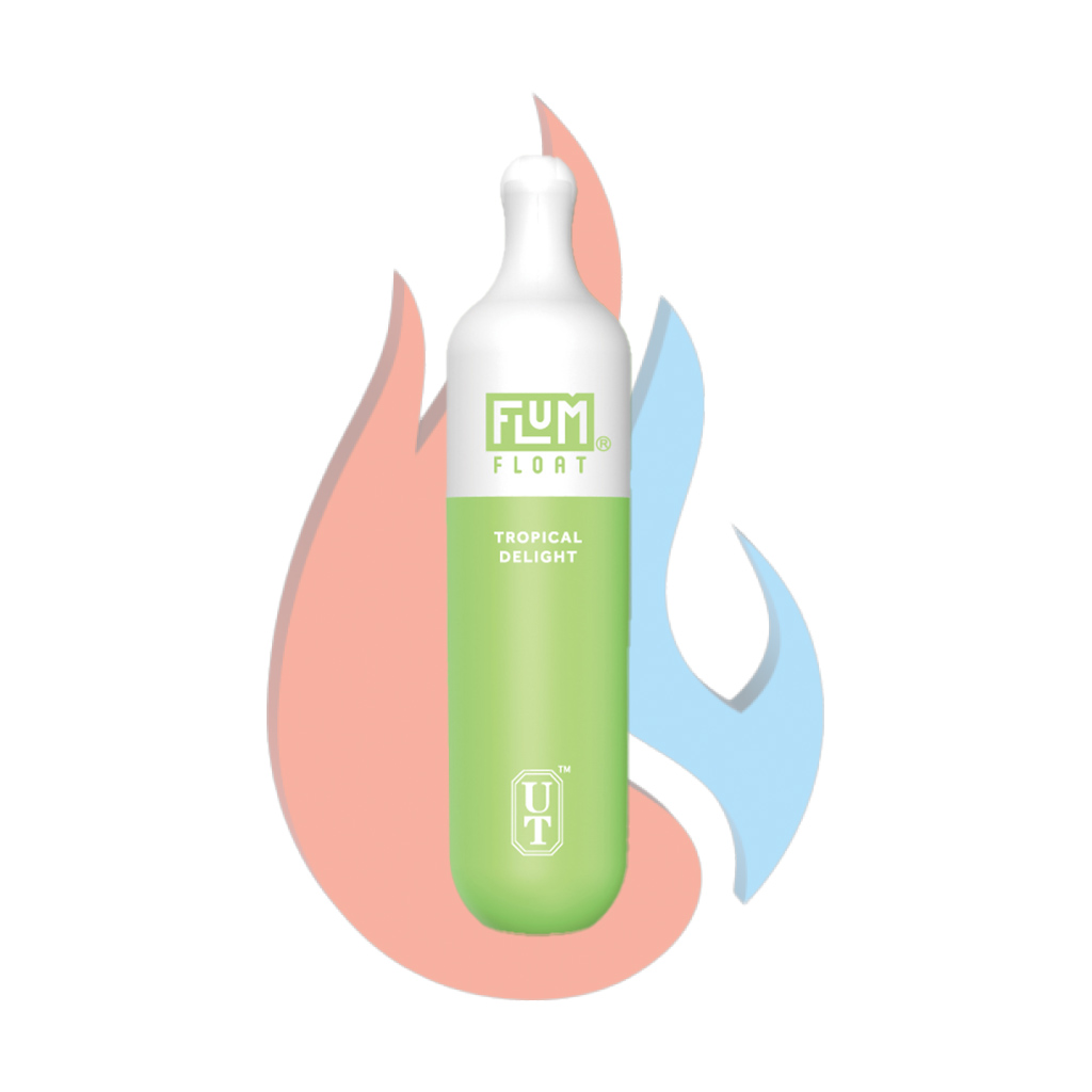 Green Flum Float FLUM Float Disposable Device (3000 Puffs) (ON SALE) Flum  Float Gio Disposable Vape Cool Mint