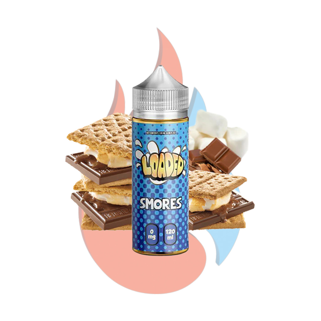 smores vape juice FLAVOUR SMORES LOADED 30ML LONGFILL VAPE main image 1