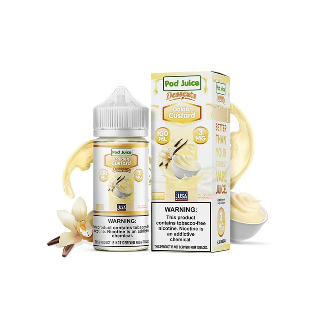Juice TFN Series The Finest E-Liquid - Vanilla Custard Tobacco - 120mL -  $17.95 - Vape Shack Australia Brulee By Pod