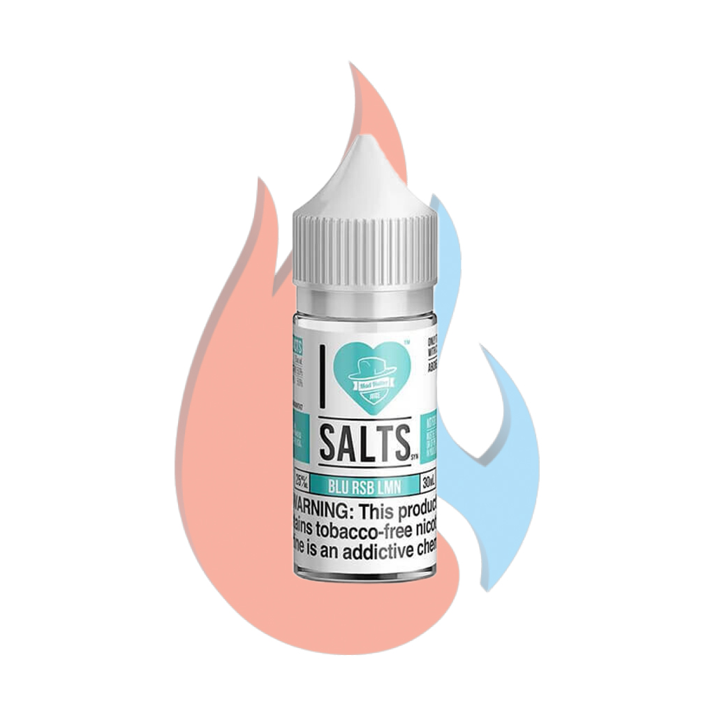 I Love Salts Vape Juice I Love Salts Nicotine Salt E-Liquid By Mad Hatter  30ML-.99 I Love Salts by Mad Hatter Juice .75