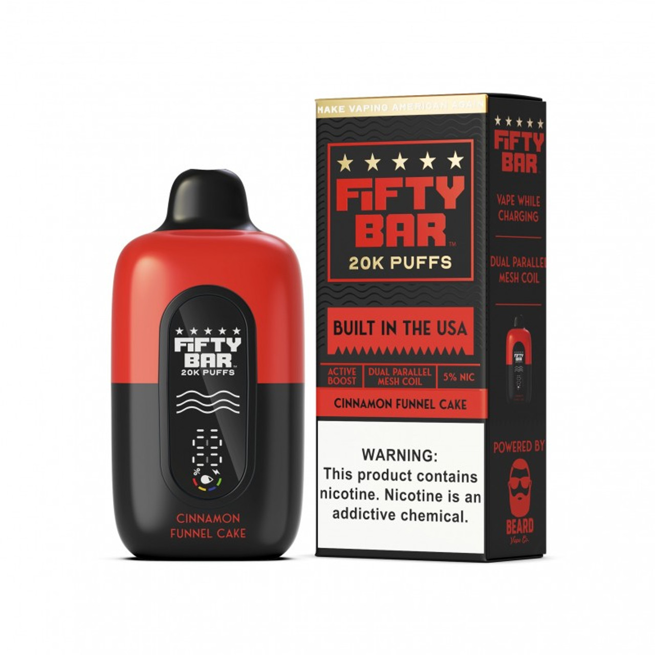 elfbar elfa master akku Flie Fatty 8000 Puffs Rechargeable Vape Disposable 16mL 10 Pack main image 1