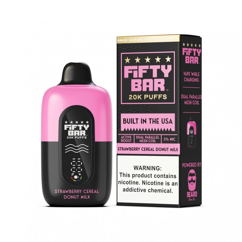 Fifty Bar 20K Disposable Vapes - Vape Depot USA