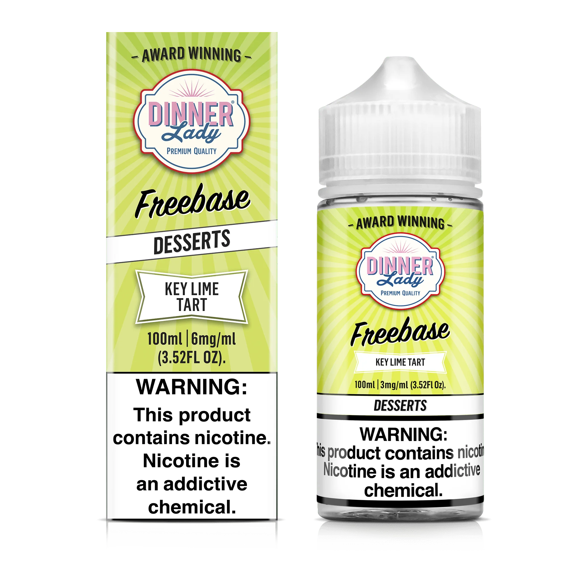 Dinner Lady 100ML UK-Made E-Liquid
