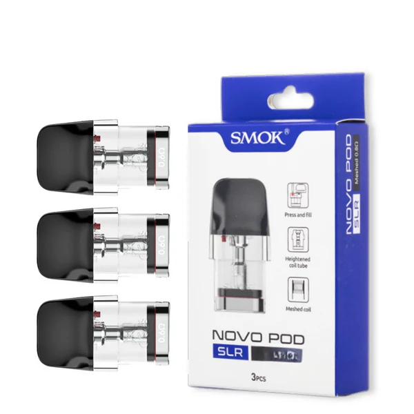 Pods Cheap SMOK Novo 2X Replacement Pods  3 Pack - Select Vape Novo 2 Pod  Compatibility