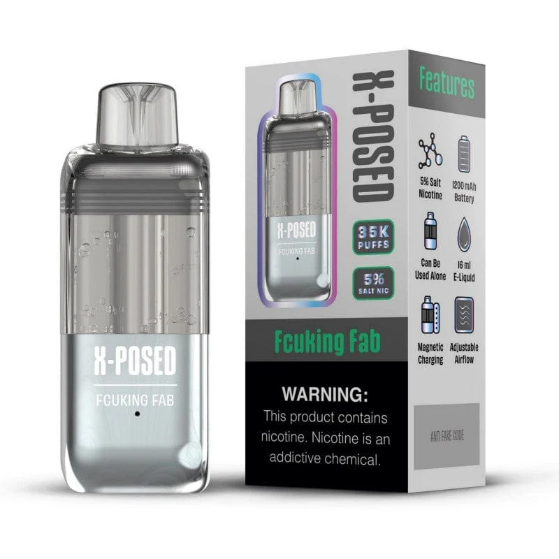 Xposed Vape Battery X-Posed 35K Tobacco Disposable Pod .98 Xposed Pods For  Sale Triple Berry Ice - X-Posed Pod