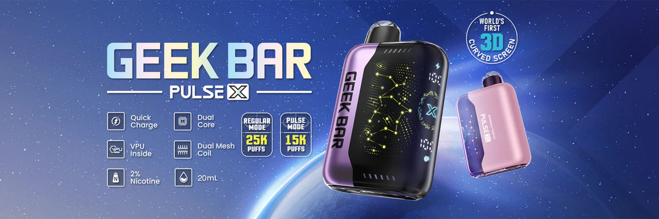 Geek Bar Pulse X The Smartest Disposable Vape of 2025 Just Landed Instructions and Specifications