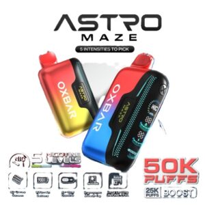 Oxbar Astro Maze Disposable - 50,000 Puffs | CA TX ID MT Fast Shipping