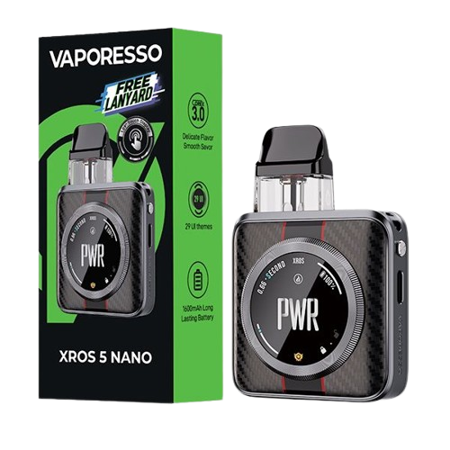 Vaporesso XROS 5 Nano Kit | 1600mAh & Touch Screen Vaporesso XROS 5 Nano Kit | 1600mAh & Touch Screen