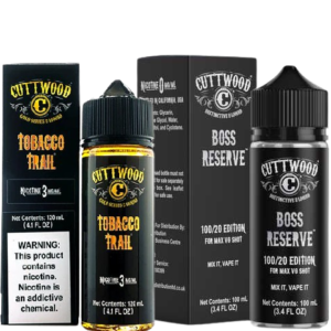 Cuttwood The Sauce Boss Vape Juice | Premium E-Liquid Flavors | CA, TX, ID, MT