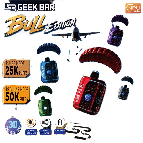 Geek Bar Pulse X 2 50K disposable vape.