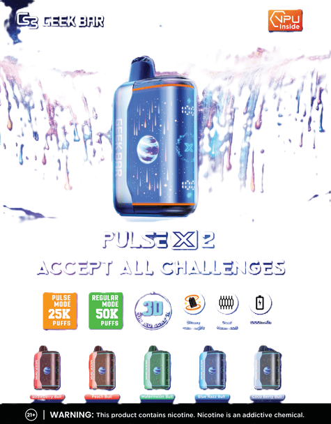 Geek Bar Pulse X 2 50K disposable vape
